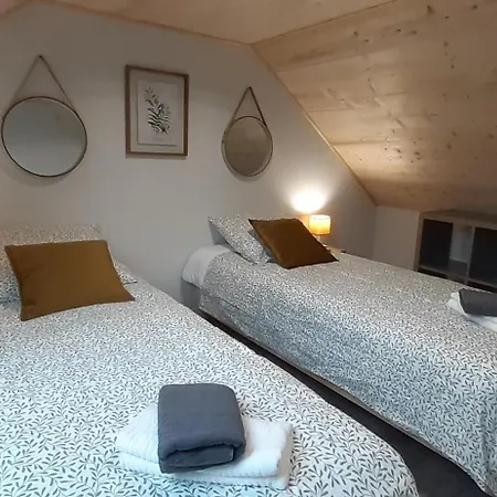 Chalets De Pont Cob Avec Spa Gouezec Exterior photo
